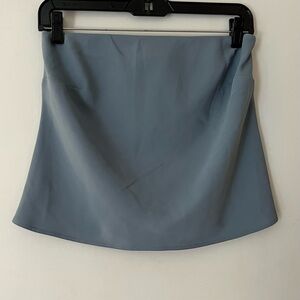 Aritzia Babaton Tube Top in Soft Blue - Women’s M